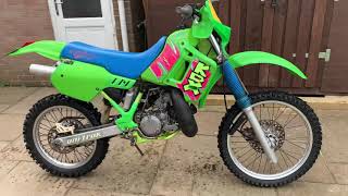 The 1990 Kawasaki kdx 200, what a bike