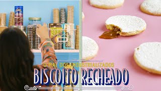 BISCOITO RECHEADO CASEIRO |  OS MALES DO BISCOITO INDUSTRIALIZADO | RAIZA COSTA