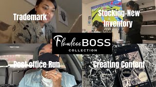 Business Vlog: Trademark, Content Creating, New Inventory + Restocking inventory