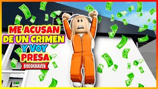 ACUSADA DE UN CRIMEN en ROBLOX BROOKHAVEN RP