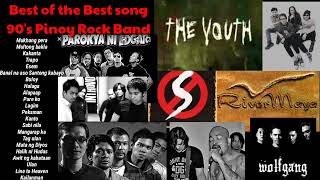 Best 90's Pinoy Rock Band OPM Best of the Best Songs