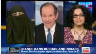 Debate   Banning of face veils  burqa   niqab    Hebah Ahmed vs  Mona Elthaway (official video)