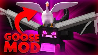 Ender Dragon + Goose Mod (Minecraft just got 100x harder)