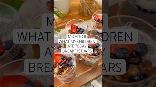 MOTHER TO 11: WHAT MY CHILDREN ATE TODAY | BREAKFAST JARS