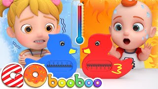 Canción Frio o Caliente en Español | Hot And Cold | GoBooBoo Canciones Infantiles