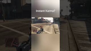 Instant Karma? - GTA V #shorts #gaming