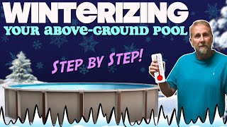 How to Winterize/Close your Above Ground Pool!