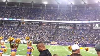 Crowd Wave at the Metrodome Aug 17th 2012