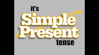 Simple present tense