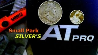 Metal Detecting for Big SILVER in an old Park with the ATpro.