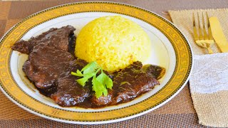 لحم بالصوص البني الثقيل ولا أروع | Brown Sauce Meat with irresistible taste #meat