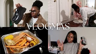 VLOGMAS: Final Christmas Touches + Shopping & Boiling Crabs!