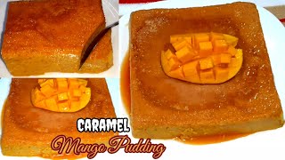 No Gelatin No China grass//Caramel Mango Pudding//Mouthmelting Pudding Recipe in Tamil/Manaz Kitche