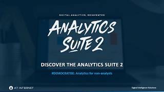 The Analytics Suite 2 in 3x30 min: #Democratise