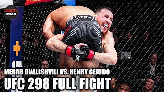 FULL FIGHT: Merab Dvalishvili vs. Henry Cejudo from UFC 298 | ESPN MMA