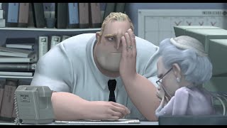 Bob hates his Job - "The Incredibles" 2004