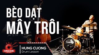 Bèo dạt mây trôi - Swing Quartet (Jazz from France) Drummer in Vietnam