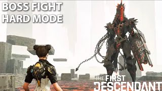 Pyromaniac Boss Fight Hard Mode Void Intercept Battle (The First Descendant)