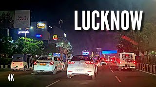 Lucknow City Driving Tour | 4K | UP | India | Modern & Advanced City