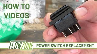 FlowZone Lithium-Ion Sprayers | How To: Power Switch Replacement