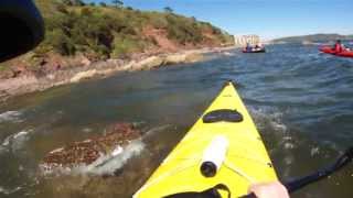 Kayaking to Plymouth