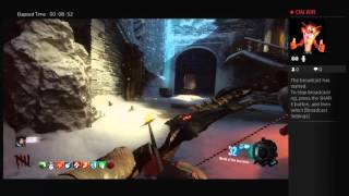 Black Ops 3 Zombies - Der Eisendrache Easter Egg [SOLO] Attempt #1