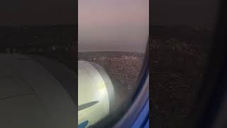 Time laps of aerolíneas Argentinas landing in Argentina