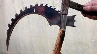 My Forge -  A Saw Blade Cuts Wood  Makes / a Stick of Death / Unforgettable