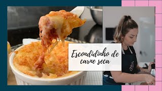 Escondidinho de carne seca | Na cozinha da Lai