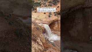 Hike details👇🏻🥾✨ Mossy Cave Trail right outside of Bryce Canyon National Park