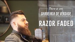 Como Fazer o Corte Razor Faded II - Qod Barber Shop