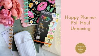 Happy Planner Fall Unboxing | 2024 Happy Planners Planners