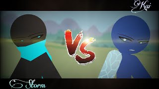 Storm vs. Kai • Oc Battle #3 || Sticknodes