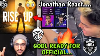 GodLike READY For Official ! 🚨 Jonathan React Caster Shocked 1v4 💣🥵