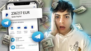 GUADAGNARE con TELEGRAM SPENDENDO ZERO!