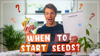 When To Start Vegetable Seeds Inside?!