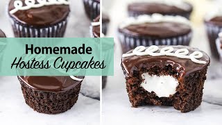 Homemade Hostess Cupcakes