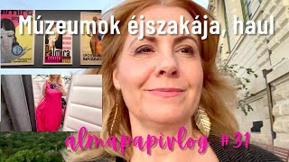 Múzeumok éjszakája, Vár | MOM haul | almapapivlog #31