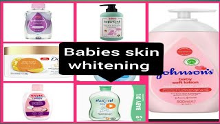 baby whitening cream /baby whitening lotion / johnsons baby lotion / nexton oil / shield lotion