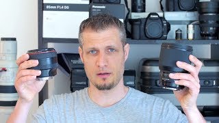 Sigma 85mm f1.4 Art vs Canon 85mm f1.2 L MkII - Comprehensive Bokeh Review