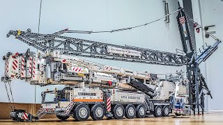 Lego Technic Liebherr LTM 11200 Boom Extension MOC by Jeroen Ottens