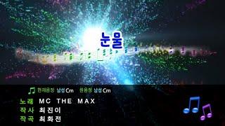 200415 MC The Max - 눈물(노래방 일반인)