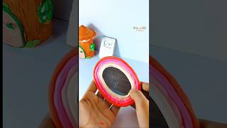 ক্লে দিয়ে মিরর ডিজাইন |mirror design with foam clay #clayart #mirror #creative #ideas #craft #diy