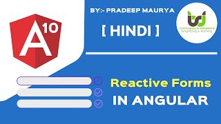 Reactive Forms in Angular | FormControl | FormGroup | Angular 10 Tutorials in Hindi | Part-35