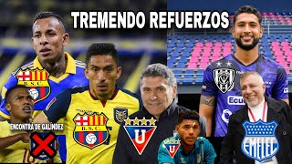 BOMBAZO!!💥 ÁNGEL MENA A BARCELONA, SEBASTIÁN VILLA BSC NUEVOS TÉCNICO DE LIGA, EMELEC 2024 REFUERZO