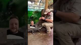 So cute animals ￼Zoo keeper