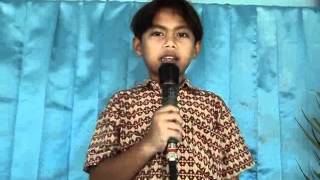 Lomba Menyanyi Hari Kartini 2012   SD N 3 Megawon Rizky Tegar Maulana