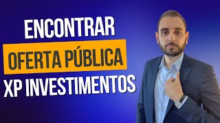 Encontrar as Ofertas Públicas em Renda Fixa na XP Investimentos