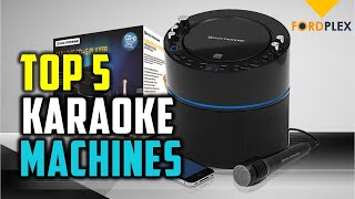 Karaoke Machine - Top 5 Best Karaoke Machines 2020 Reviews