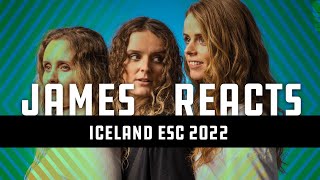 JAMES REACTS TO "MEÐ HÆKKANDI SÓL" by SYSTUR  - ICELAND ESC 2022 (EP#37)